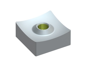 Cuchilla 65x65x28, Eco Line, rosca M20, versión W para Lindner Recyclingtech 