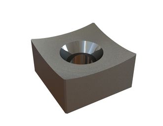 Cuchilla 87x87x45 Premium Line contrataladro Ø35/Ø49.4x60°, variante-X para Lindner Recyclingtech 