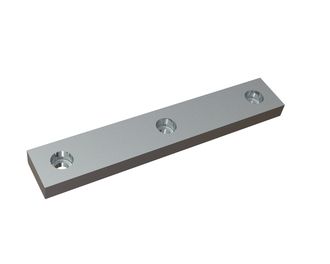 Cuchilla de estator 259x44x18 Premium Line, filo 90°, 3 perforaciones avellanadas, versión X para Previero 