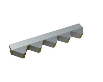 cuchilla del rotor 400X84X49 Eco line variante-X para Eldan Recycling 