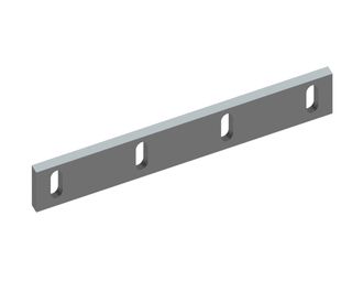 Cuchilla estator 299x46x8, Premium Line, 4 ranuras, filo 70°, versión X 