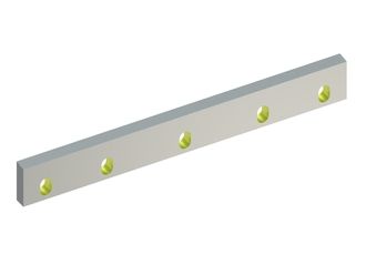 Cuchilla estator 623x79x23, Eco Line, 5 ranuras, filo 6°, versión X para Getecha GmbH 