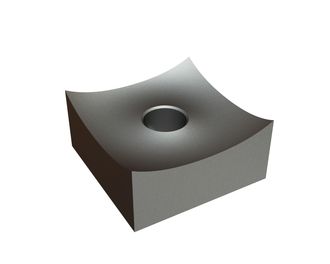 cuchillos 60x60x30 Premium Line M20 hilo, variante-B1 para Zeno Zerkleinerungsmaschinen 