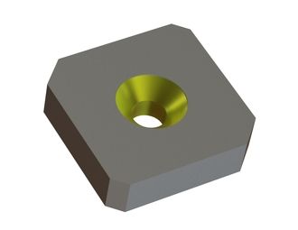 Cutting crown 119x119x29 StandardCut, 1 hole, W version for Bano Recycling s.r.l. 