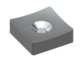 Cutting crown 150x150x49 Premium Line, countersunk hole, X version for Previero | Sorema 