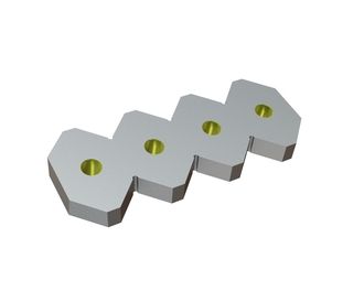 Cutting crown 248x98x24 StandardCut, 4 holes, X version for Vecoplan Vecoplan V-EBS 2500