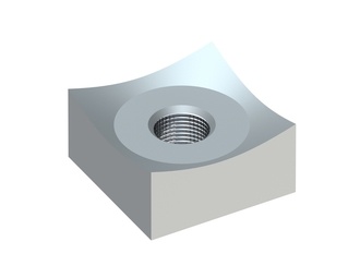 Cutting crown 30x30x15 PremiumCut, M12 thread, B1 version for Vecoplan LLC (Retech) 