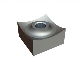 Cutting crown 34x34x20, PremiumCut, M12 thread, X version for Zerma | AMIS Zerma ZPS 1500