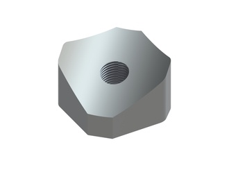 Cutting crown 34x34x24 Premium Line, M12 thread, Y-version for UNTHA America Untha LR 1000