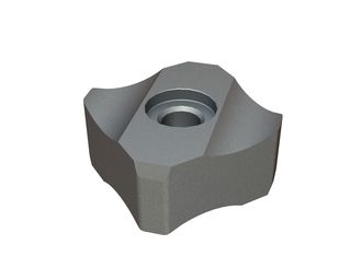 Cutting crown 40x40x20, Premium Line, M12 thread for Untha Untha QR 1700