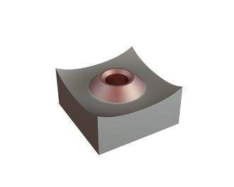 Cutting crown 40x40x20, Premium Line, M12 thread, VY variant for Vecoplan Vecoplan VAZ 1300