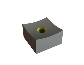Cutting crown 40x40x23, Eco Line, M12 thread, Y version for Weima Maschinenbau GmbH 