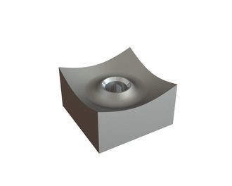 Cutting crown 40x40x23, PremiumCut, M12 thread, X version for Weima Maschinenbau GmbH Weima WLK