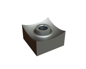 Cutting crown 50x50x30, PremiumCut, M16 thread, X version for Zerma | AMIS 