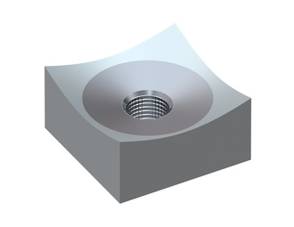 Cutting crown 60x60x30, Premium Line, M20 thread, B1 version for Vecoplan Vecoplan VAZ (mittlere Baureihe)