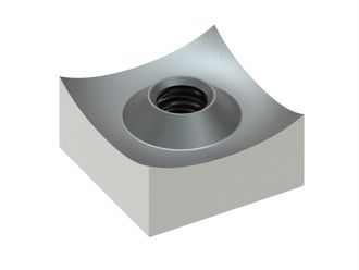 Cutting crown 60x60x30, PremiumCut, M20 thread, X version for Zeno Zerkleinerungsmaschinen 