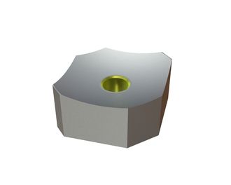 Cutting crown 60x60x30, StandardCut, M18 thread, X version for Vecoplan Vecoplan VAZ
