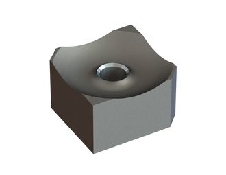 Cutting crown 80x80x45, Premium Line, M24 thread, X version for Vecoplan Vecoplan VNZ 200 XL