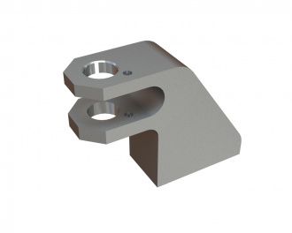 Cylinder holder for screen holder 150x114x50 for Lindner Recyclingtech Lindner Komet 2800 (A)