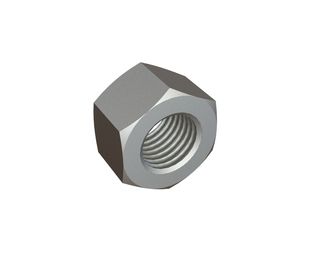 Dado esagonale M24, altezza m=21,5, tra piani 36, classe 10, ISO 4032 / DIN 934 per Untha XR