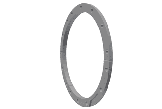 Déflecteur, rotor - paroi latérale droite, trempé pour Vecoplan Vecoplan VNZ 200 XL