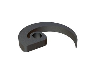 Doigt de perçage 15x102x112 pour presse à balles, lumière 18x20, Creusabro 8000 
