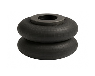 double bellows for lowering counter knife traverse for Vecoplan LLC (Retech) 