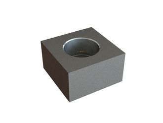 Flat indexable insert 35x35x20 PremiumCut, X8C version 
