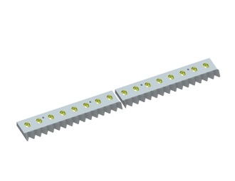 Gegenmesser 2-tlg. 1300x137x35 StandardCut, Ausführung 40, X-Variante für Vecoplan Vecoplan VAZ 1300