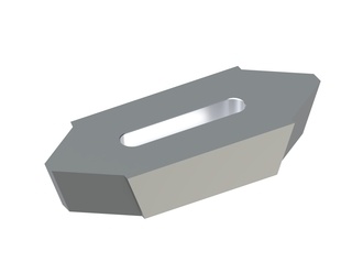 Gegenmesser 218x80x40 Premium Line, 1 LL, Y-Variante 