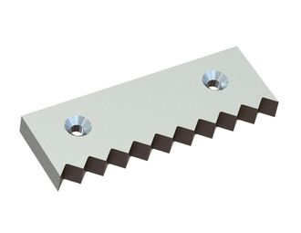 Gegenmesser 300 x101 x28 Premium Line 2 Senkbohrungen, X-Variante 