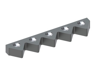 Gegenmesser 403x72x40, Premium Line W8-Variante für 