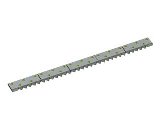 Gegenmesser 5-tlg. 2494x179x43/31 Eco Line für Zeno Zerkleinerungsmaschinen 