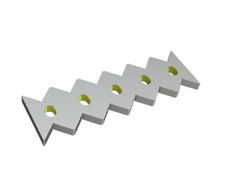 Gegenmesser 500x156x27 Eco line Ausführung 65, X-Variante für Lindner Recyclingtech Lindner Micromat