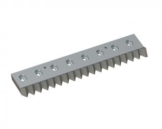 Gegenmesser links 649x134x34 Premium Line, Ausführung 40, B1-Variante für Vecoplan 