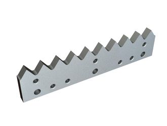 Gegenmesser mitte 491x110x25 PremiumCut, Ausführung 37, W9-Variante für Untha Untha MR