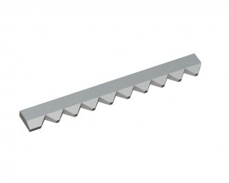 Gegenmesser rechts 677x76x25 Premium Line, Ausführung 60, W9-Variante für Vecoplan 