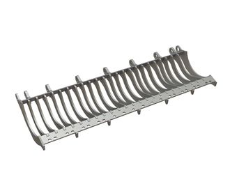 Griglia a falce 3180x1160x413.3 versione a falce 104, acciaio strutturale per Lindner Recyclingtech Lindner Jupiter
