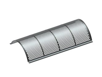 Griglia con larghe 1046 breit, spessore t=4 per THM Recycling 