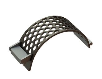 Griglia con larghezza 340, spessore t=15 foratura e ponticello a specifica cliente, Creusabro per Lindner Recyclingtech Lindner Komet HP