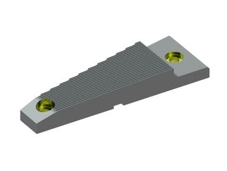 Grinding segment 164x56x22 StandardCut, 2 countersunk holes, X version for ZERMA America LLC 