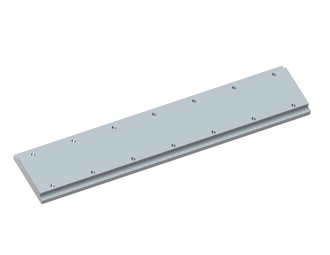 Guide de racleur 1270x250x45, 14x M20, AVZ 110-130, acier de construction 