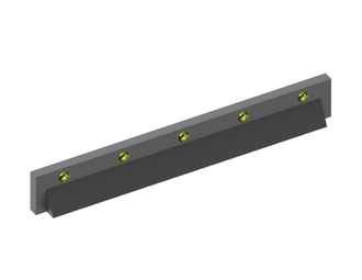 Guillotine shear blade 990x135x73, StandardCut, 5 countersunk holes Ø23/Ø33 