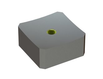 Hackmesser 130x130x60 Premium Line X-Variante für Untha 