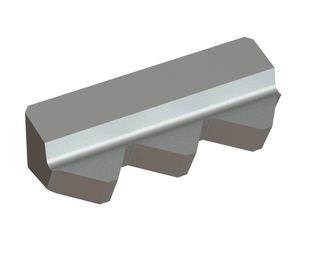 Hackmesser 240x96x69 Premium Line 1.2344, W9-Vaariante für Eldan Recycling 