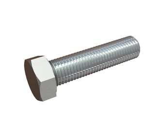 Hexagon head screw, fine inch thread 