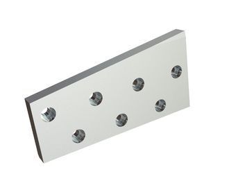 Inner left knife 220x110x20 Premium Line, 7 countersunk holes, W version for HSM GmbH + Co. KG 