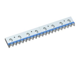 Juego de contracuchillas 795x109x35, Hybrid Line, juego de 2 piezas, calidad de metal duro H4 para Vecoplan 