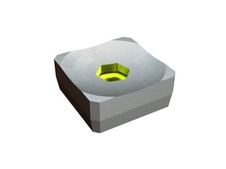Knife 110x110x56 StandardCut, hole Ø25 with hexagonal countersink, B1 version for UNTHA America Untha XR 3000