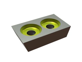 Knife 151x88x35 Eco Line W9-version for Lindner Recyclingtech Lindner Merak 1500